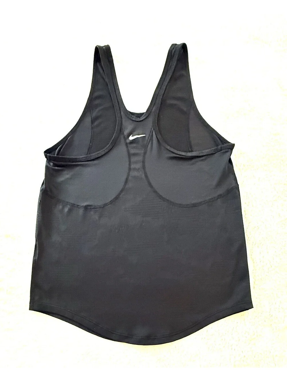 Nike Women’s 10K Jacquard Dri-FIT Running Tank Top Black Size M 891168-010